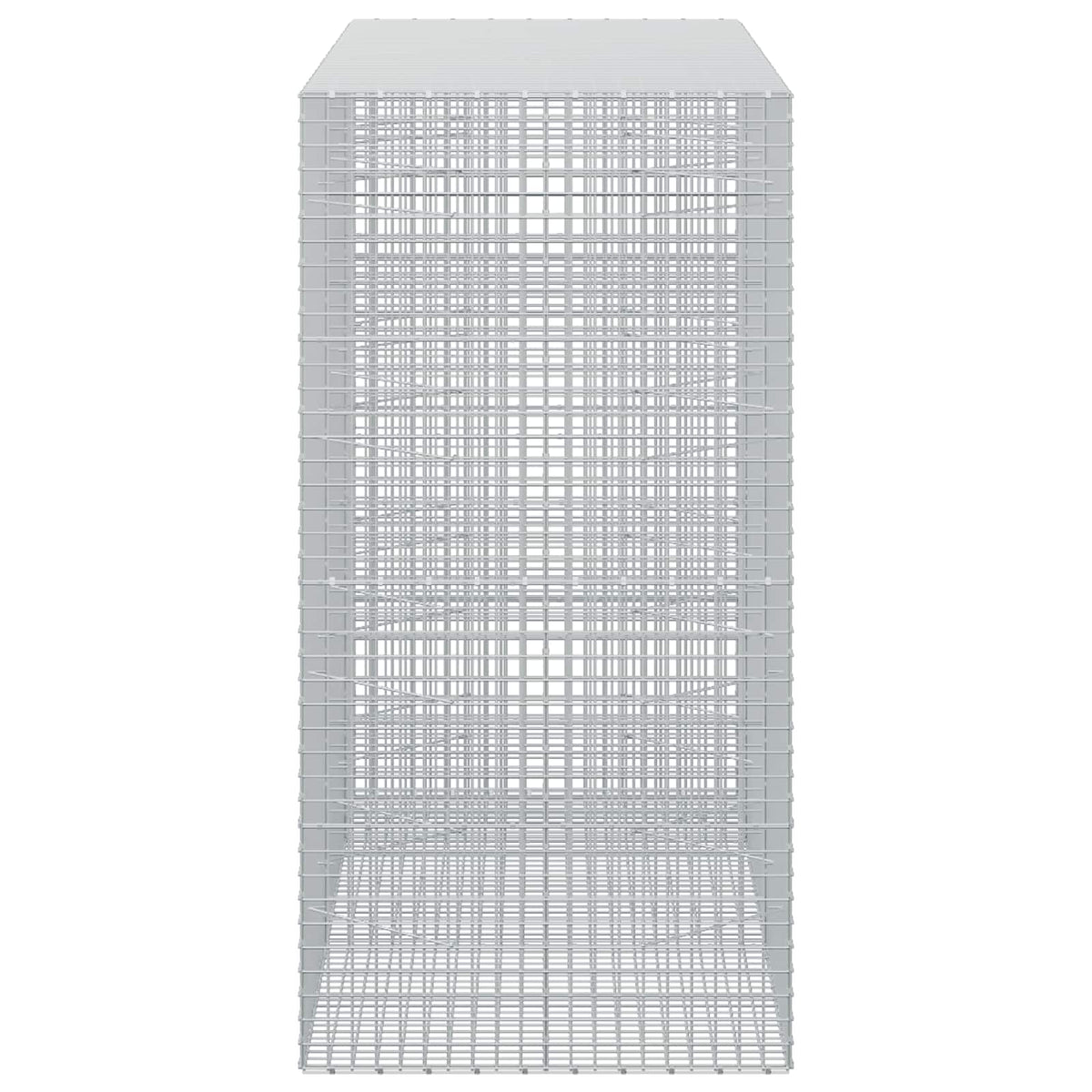 vidaXL Gabion z drutu 5 mm i siatką 5x5 cm 250x100x200 cm