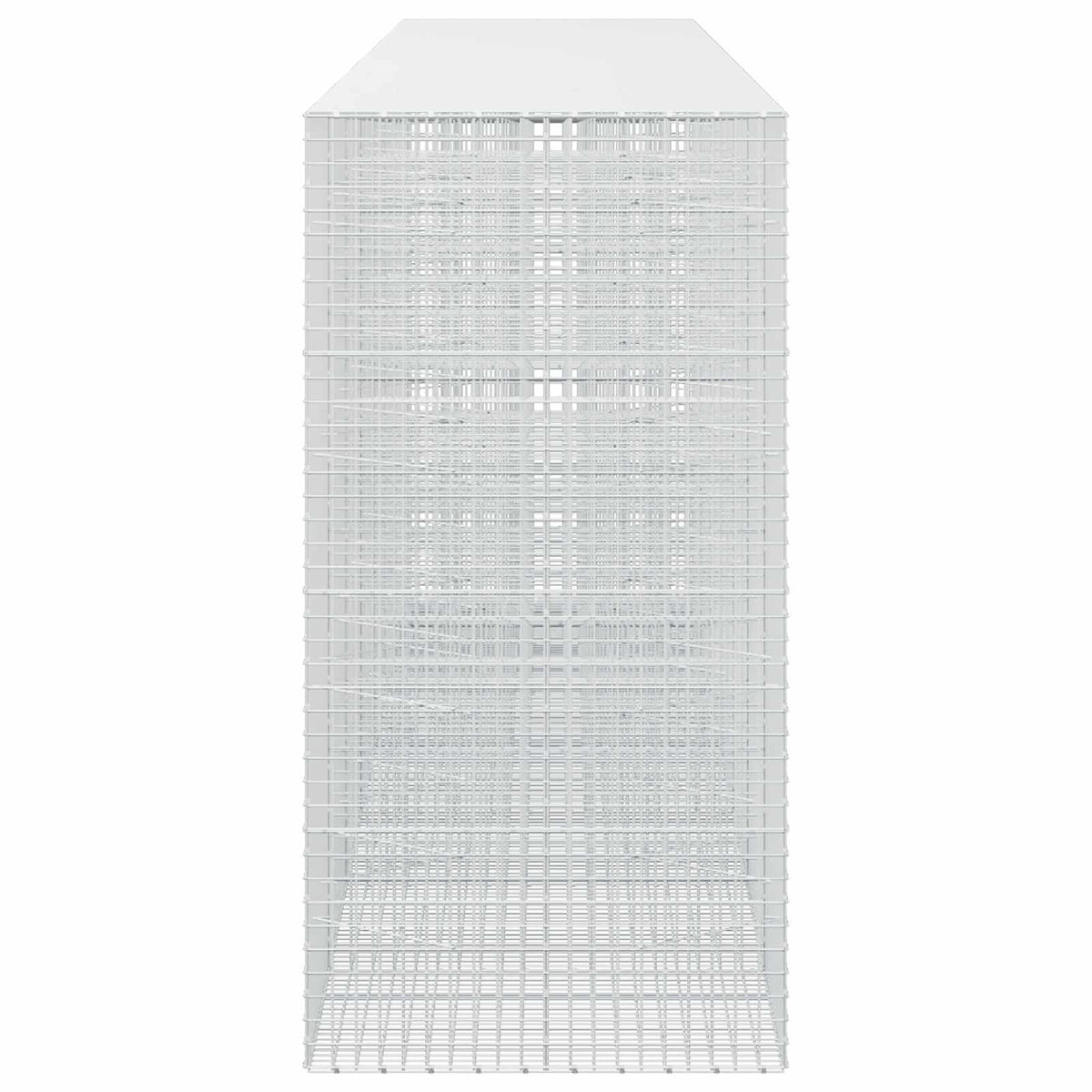 vidaXL Gabion z drutu 5 mm i siatką 5x5 cm 700x100x200 cm