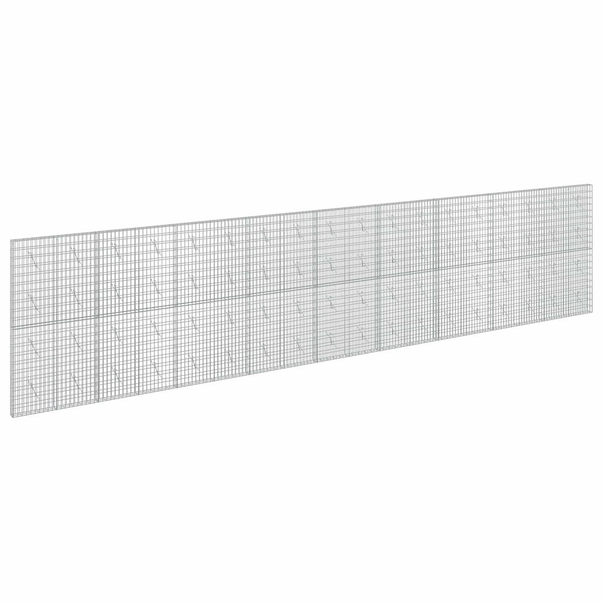 vidaXL Gabion z drutem 5 mm i siatką 5x10 cm 900x10x200 cm