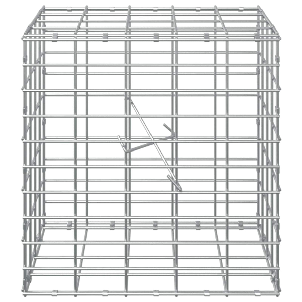 vidaXL Gabion z drutem 5 mm i siatką 5x10 cm 50x20x50 cm