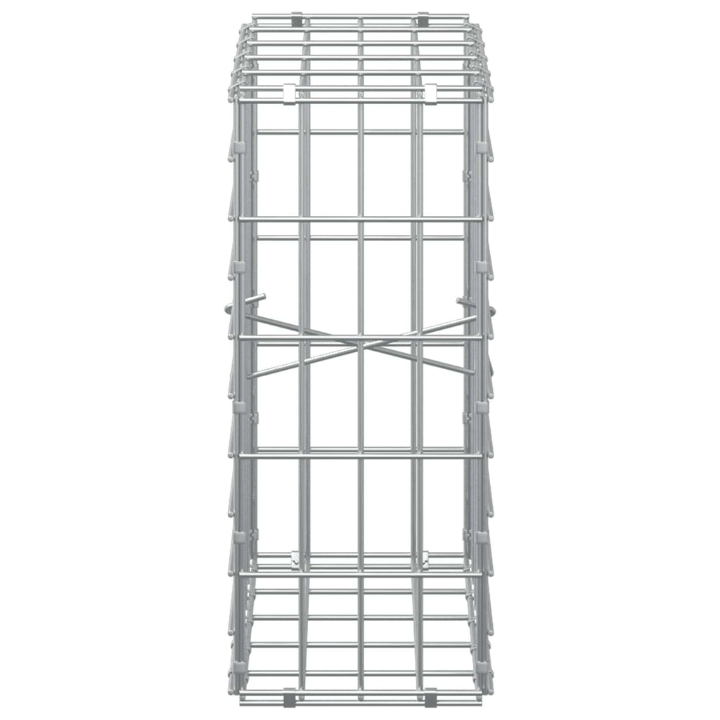 vidaXL Gabion z drutem 5 mm i siatką 5x10 cm 50x20x50 cm