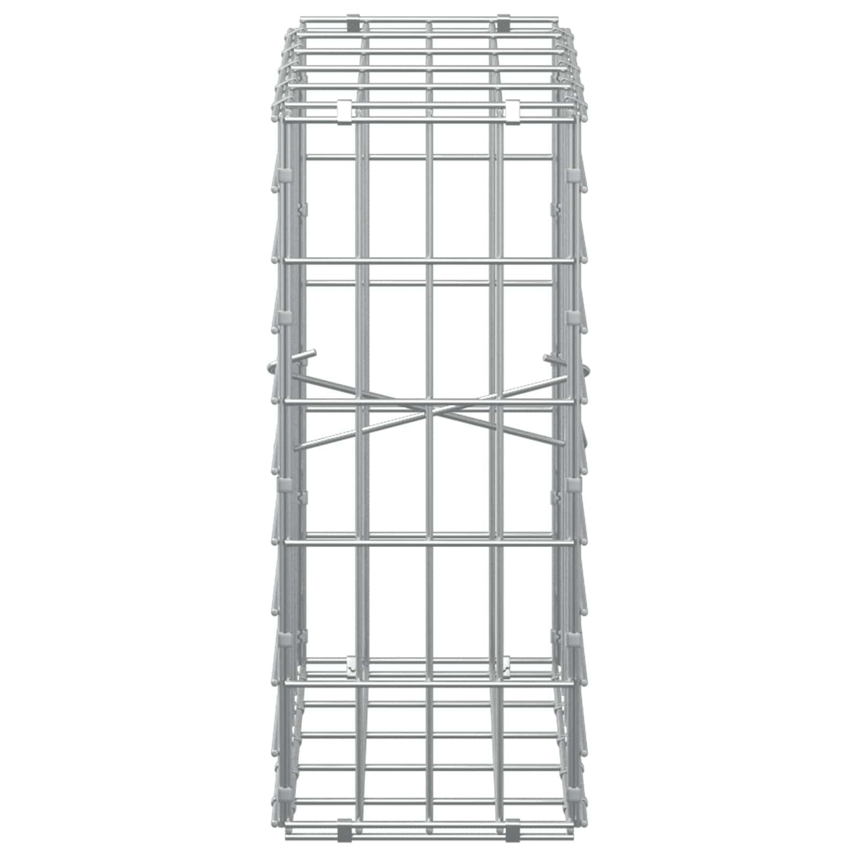 vidaXL Gabion z drutem 5 mm i siatką 5x10 cm 50x20x50 cm