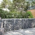 vidaXL Gabion z drutem 5 mm i siatką 5x10 cm 100x30x50 cm
