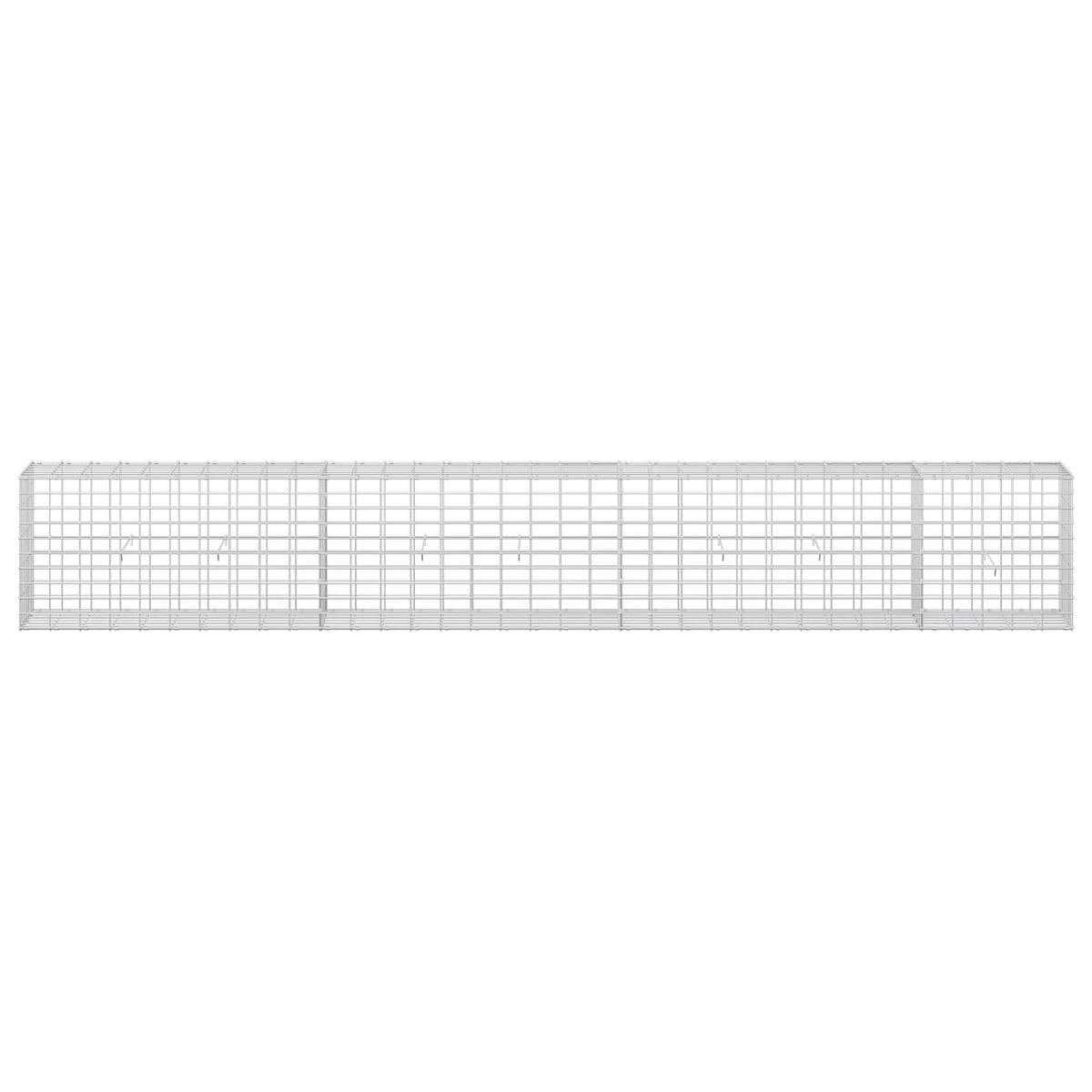 vidaXL Gabion z drutem 5 mm i siatką 5x10 cm 350x30x50 cm