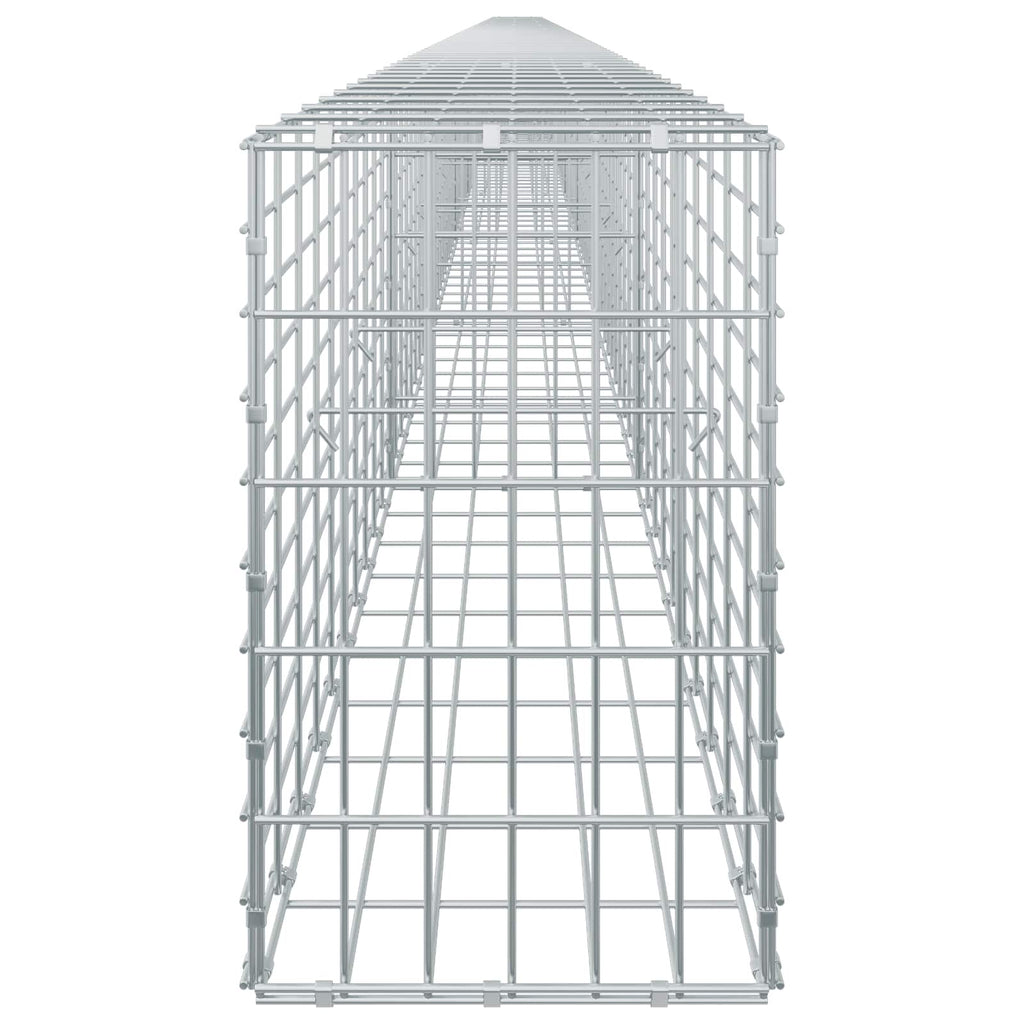 vidaXL Gabion z drutem 5 mm i siatką 5x10 cm 900x30x50 cm