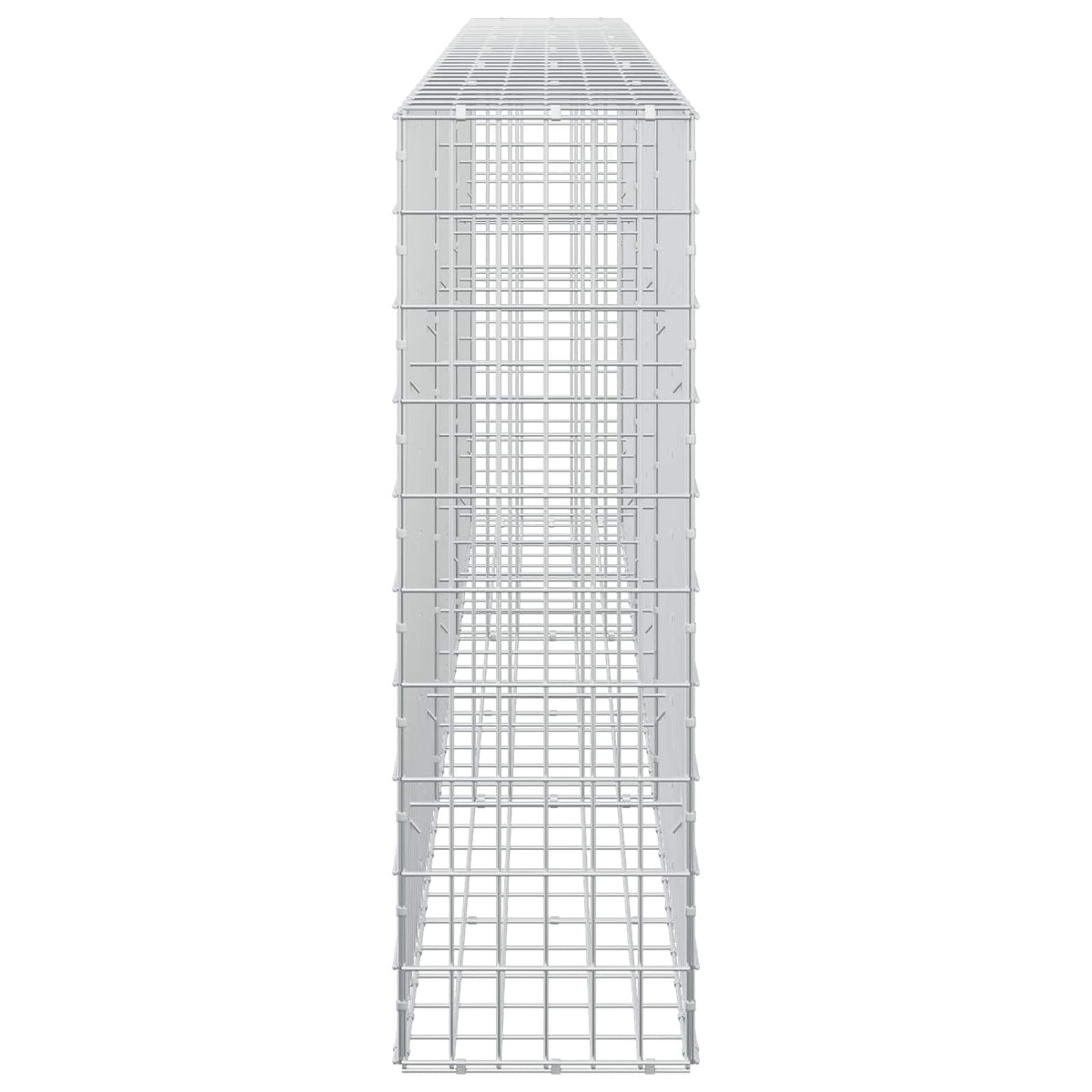 vidaXL Gabion z drutem 5 mm i siatką 5x10 cm 300x30x100 cm