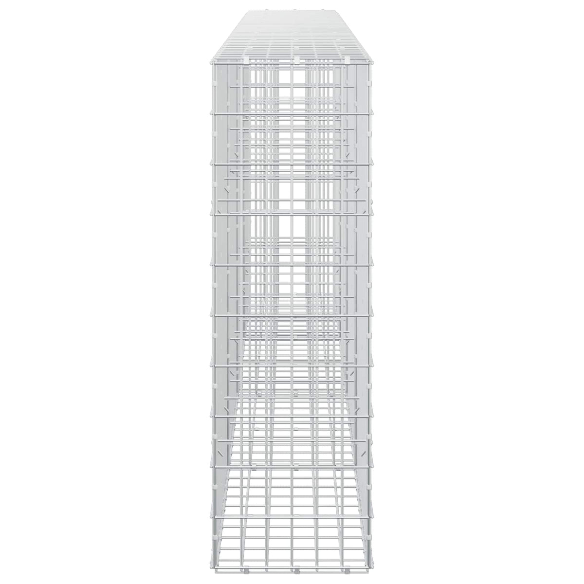vidaXL Gabion z drutem 5 mm i siatką 5x10 cm 400x30x100 cm