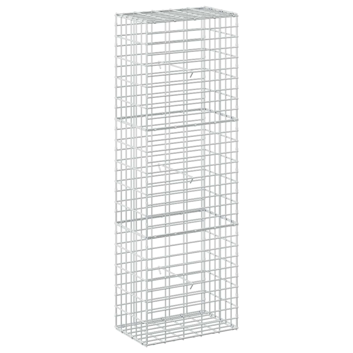 vidaXL Gabion z drutem 5 mm i siatką 5x10 cm 50x30x150 cm