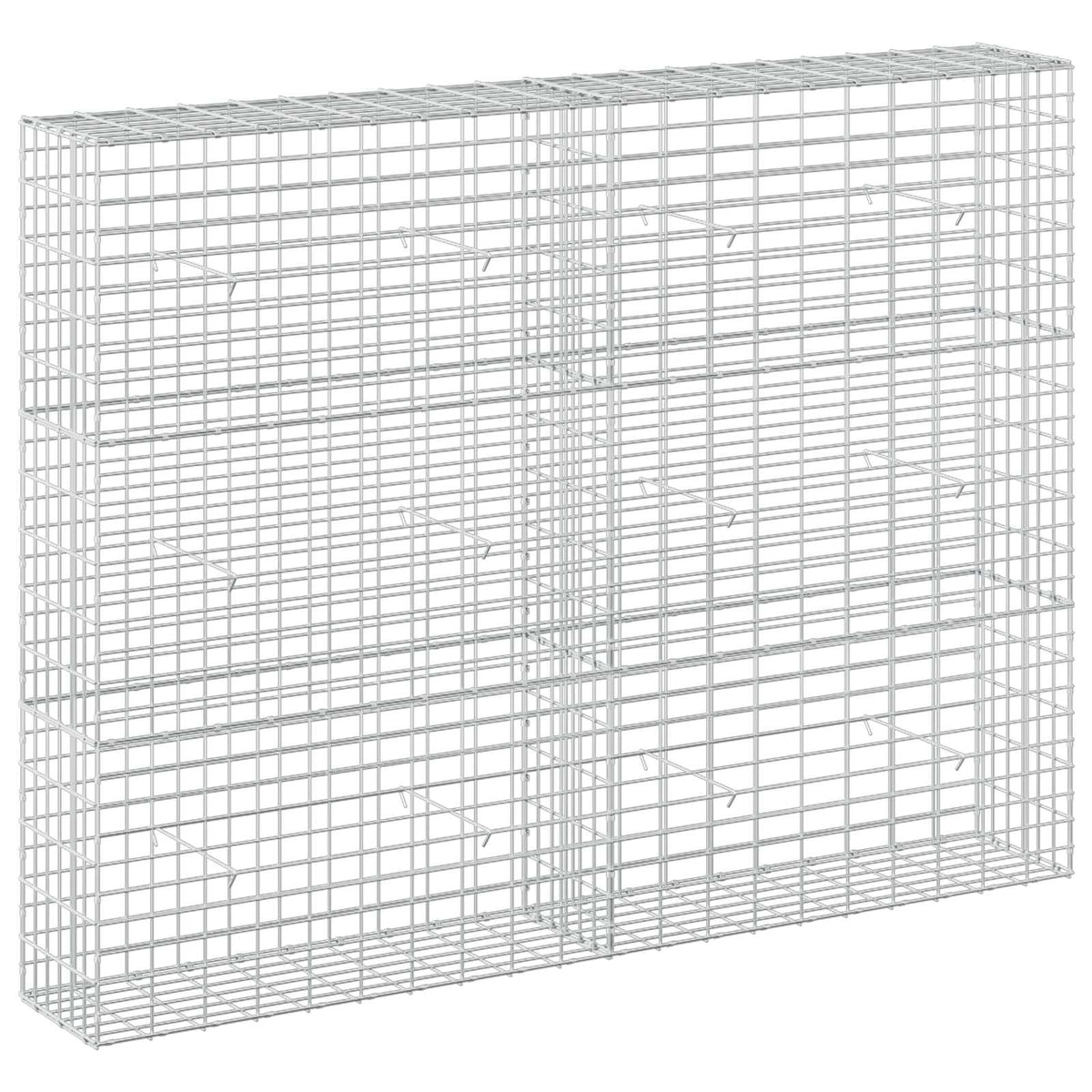 vidaXL Gabion z drutem 5 mm i siatką 5x10 cm 200x30x150 cm