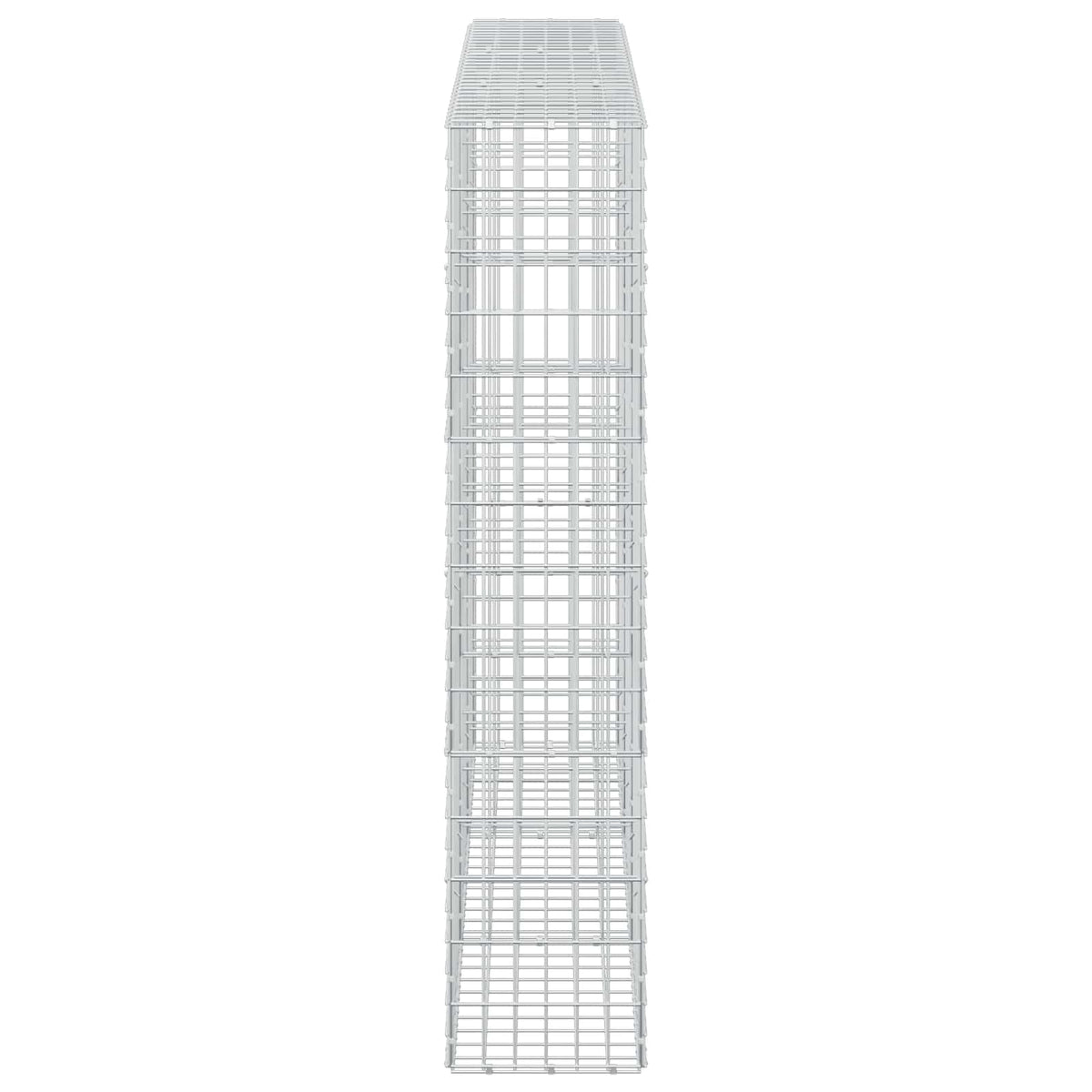 vidaXL Gabion z drutem 5 mm i siatką 5x10 cm 300x30x150 cm