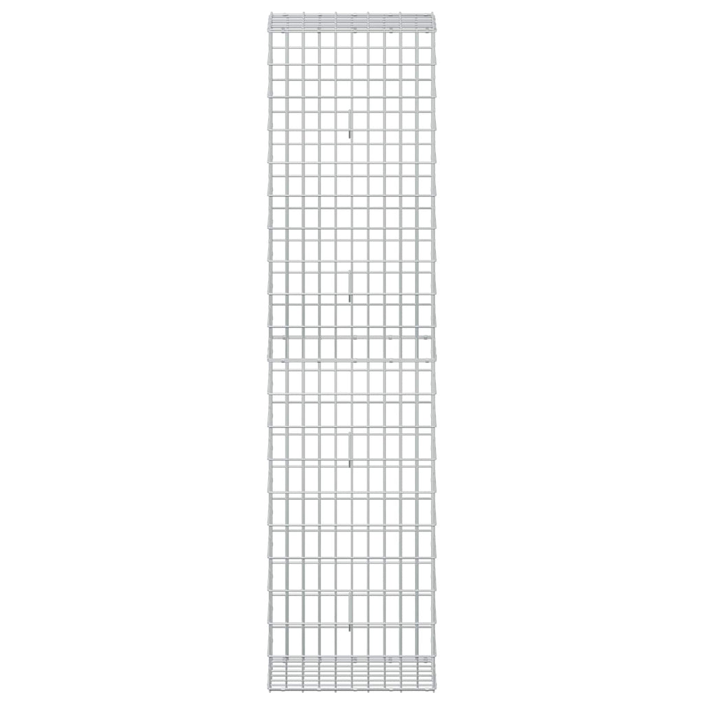 vidaXL Gabion z drutem 5 mm i siatką 5x10 cm 50x30x200 cm