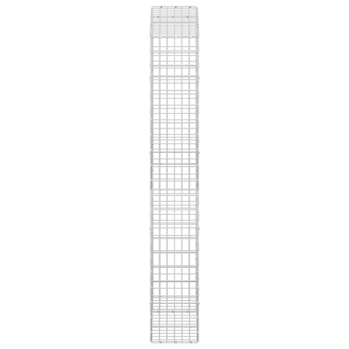 vidaXL Gabion z drutem 5 mm i siatką 5x10 cm 150x30x200 cm
