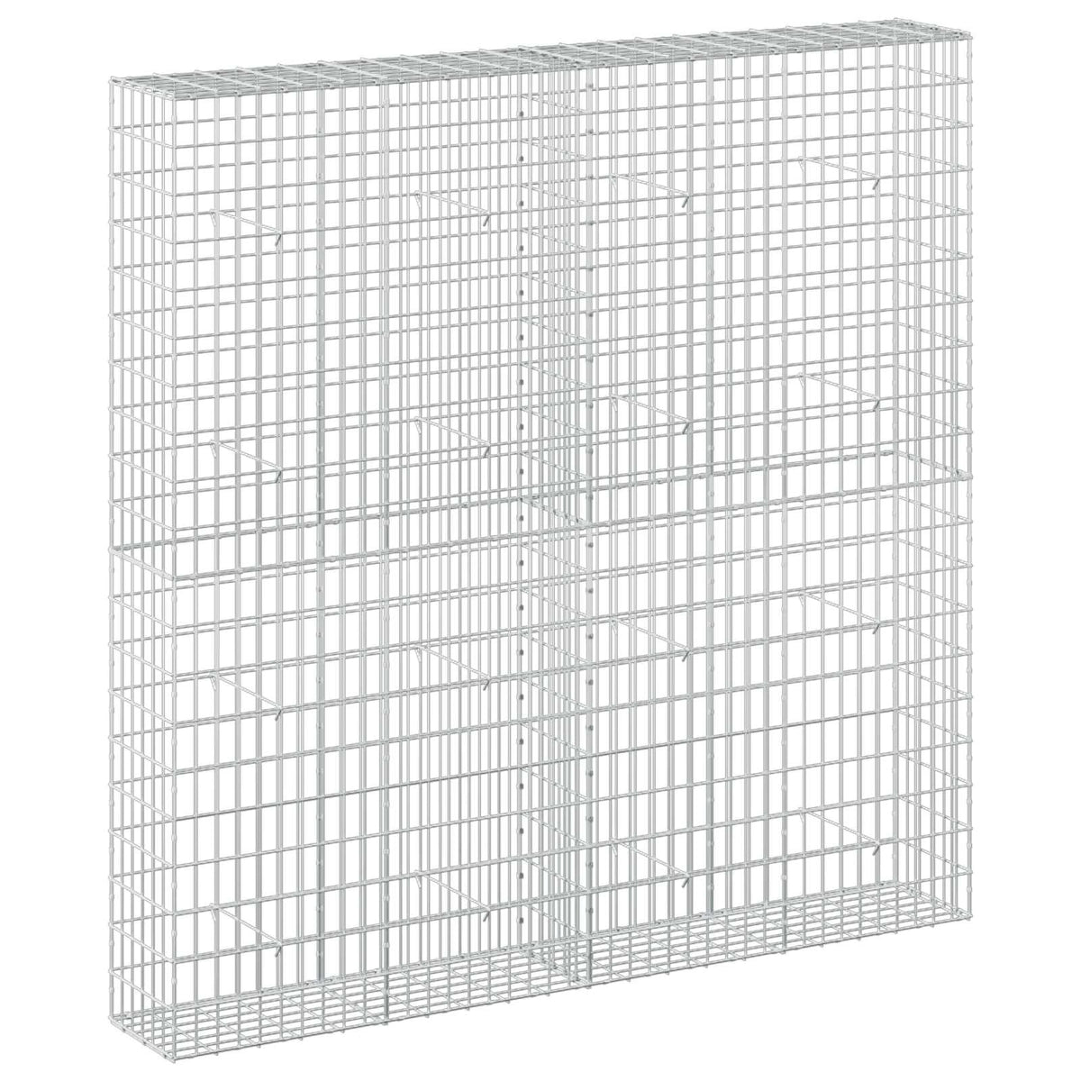 vidaXL Gabion z drutem 5 mm i siatką 5x10 cm 200x30x200 cm