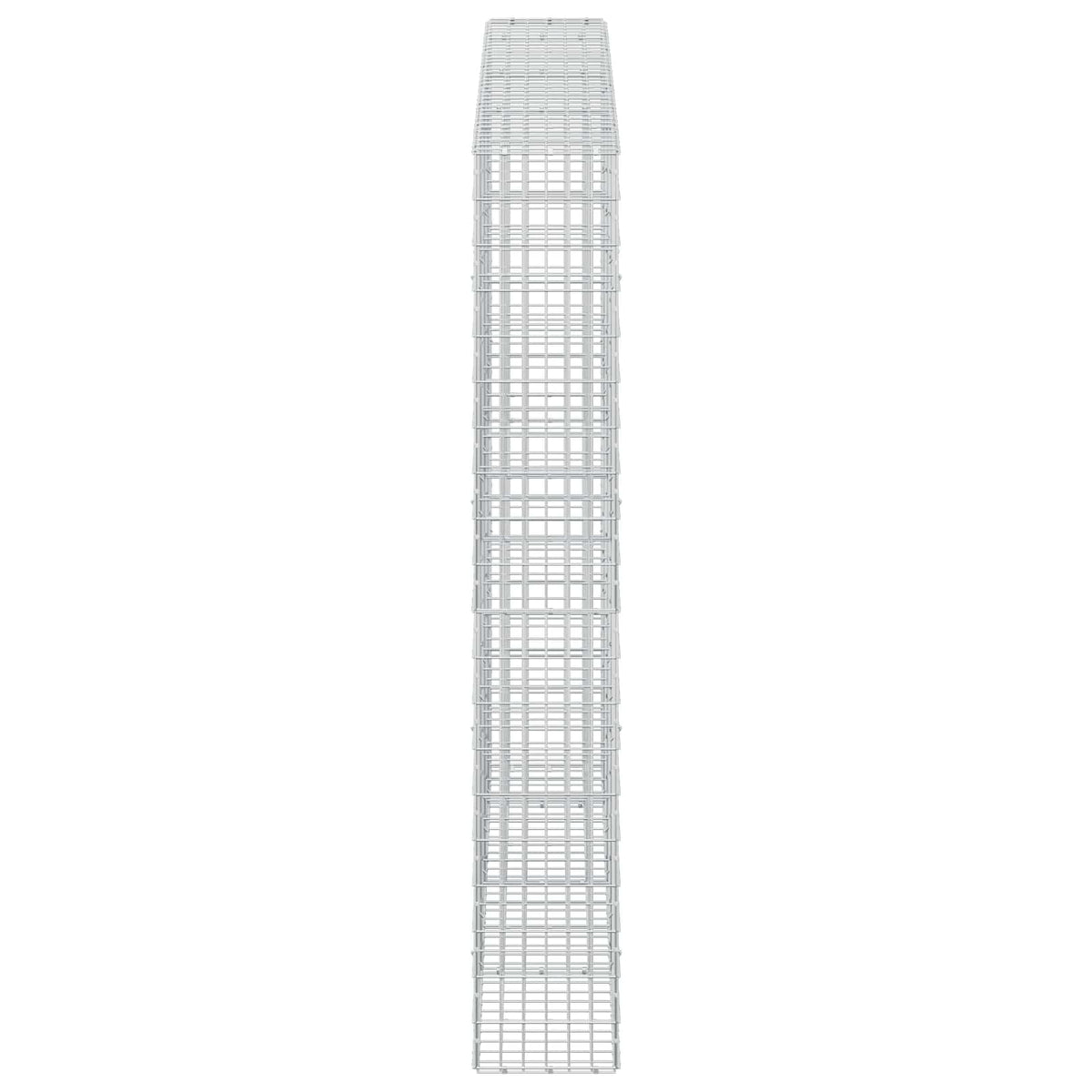 vidaXL Gabion z drutem 5 mm i siatką 5x10 cm 350x30x200 cm