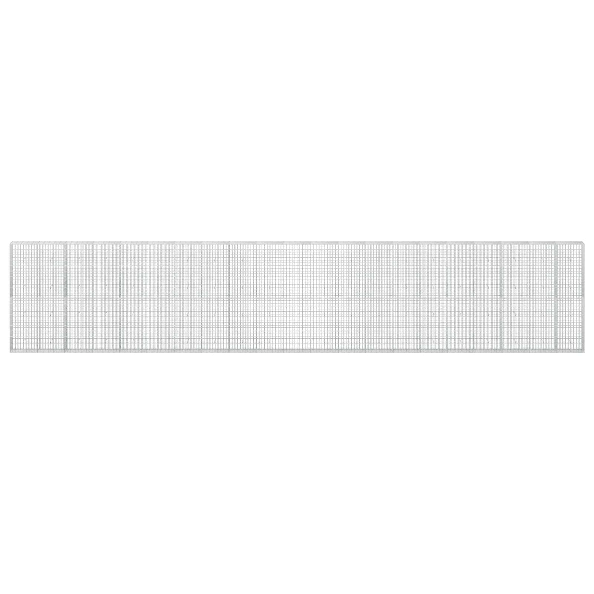 vidaXL Gabion z drutem 5 mm i siatką 5x10 cm 1050x30x200 cm