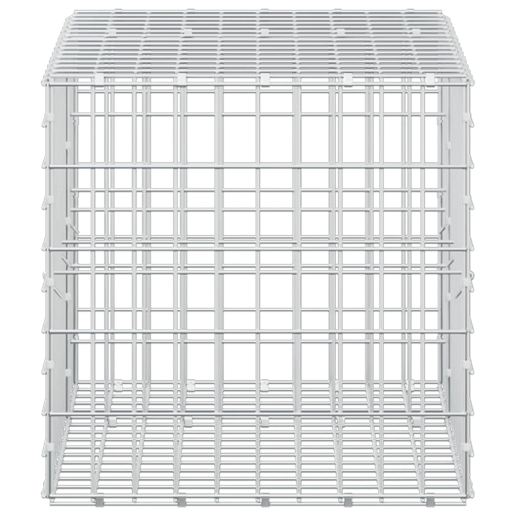 vidaXL Gabion z drutem 5 mm i siatką 5x10 cm 150x50x50 cm