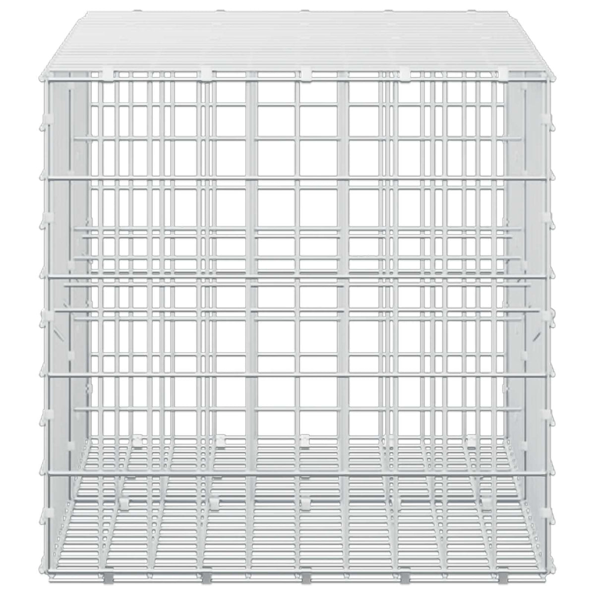 vidaXL Gabion z drutem 5 mm i siatką 5x10 cm 200x50x50 cm