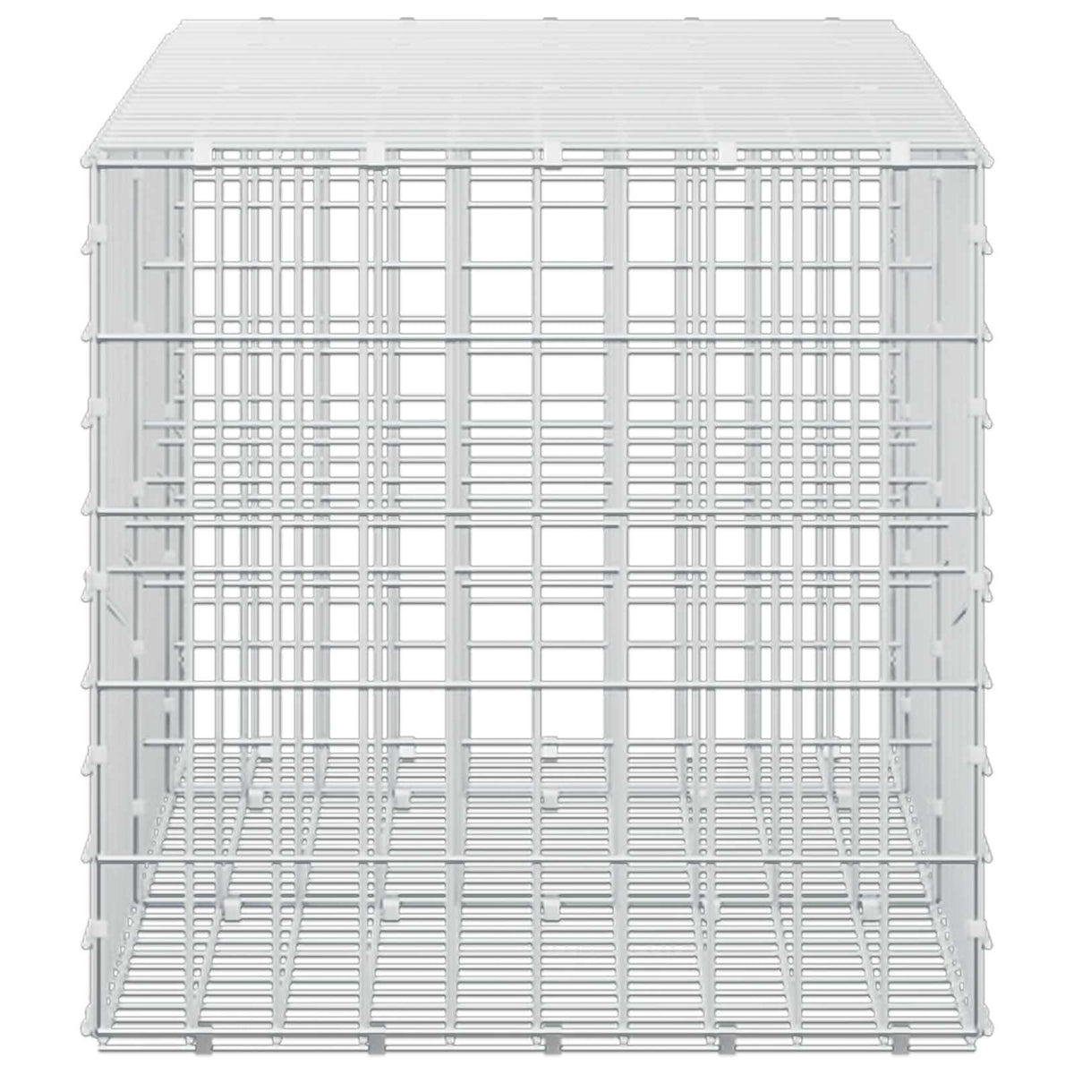 vidaXL Gabion z drutem 5 mm i siatką 5x10 cm 250x50x50 cm