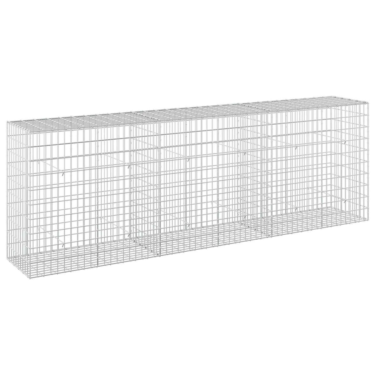 vidaXL Gabion z drutem 5 mm i siatką 5x10 cm 300x50x100 cm