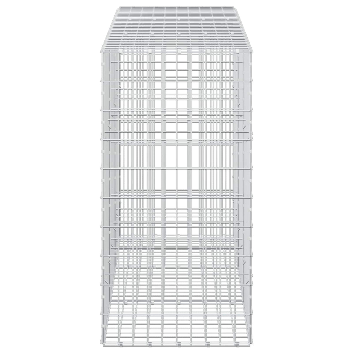 vidaXL Gabion z drutem 5 mm i siatką 5x10 cm 300x50x100 cm