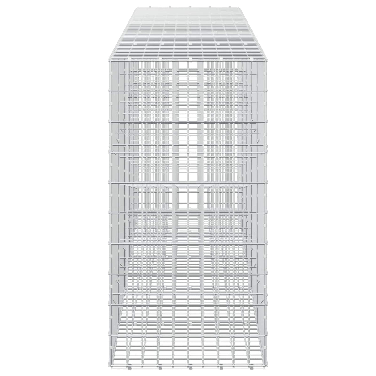 vidaXL Gabion z drutu 5 mm i siatką 5x10 cm 500x50x100 cm