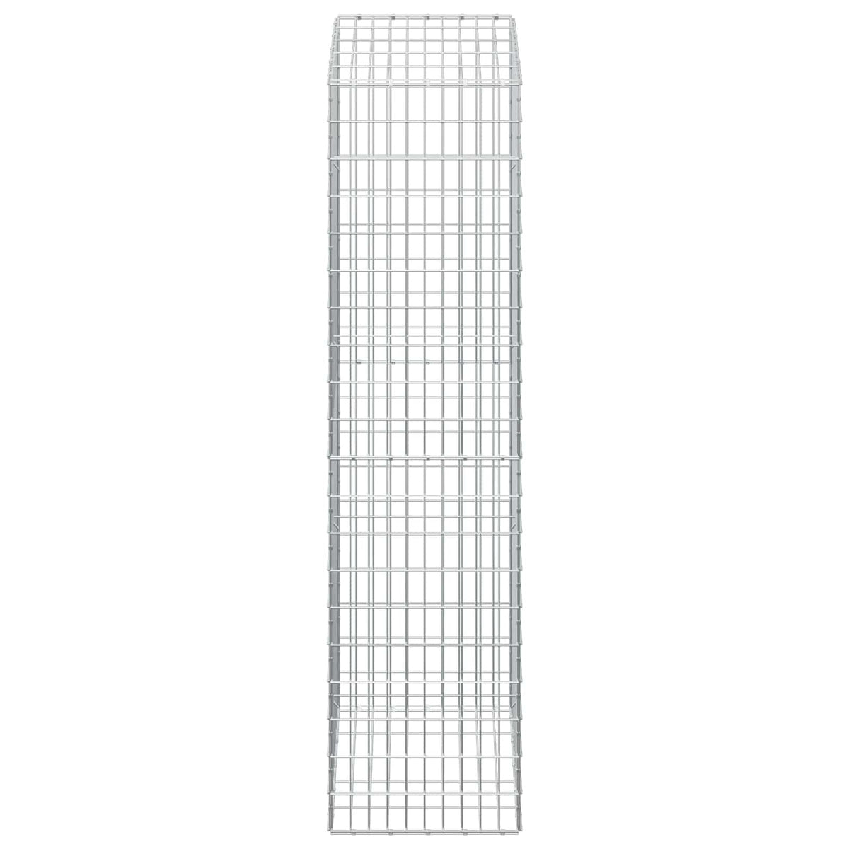vidaXL Gabion z drutem 5 mm i siatką 5x10 cm 50x50x200 cm