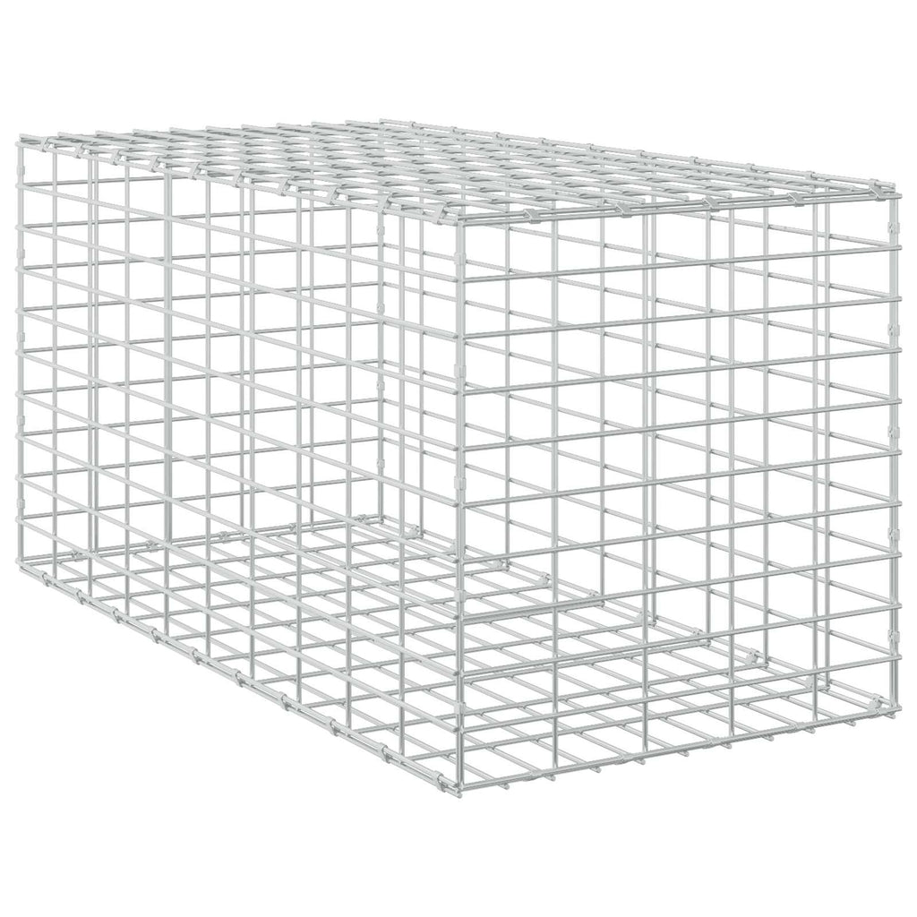 vidaXL Gabion z drutem 5 mm i siatką 5x10 cm 50x100x50 cm