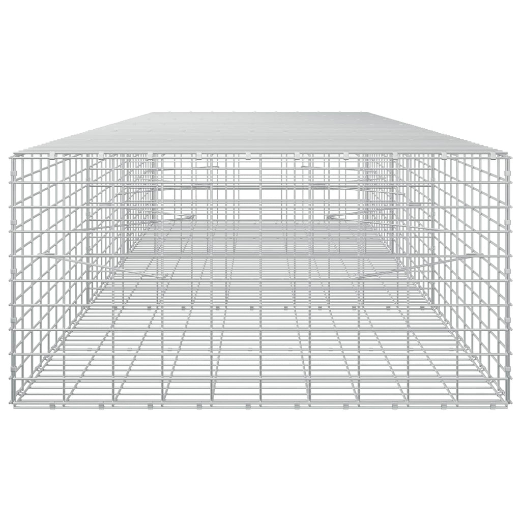 vidaXL Gabion z drutem 5 mm i siatką 5x10 cm 300x100x50 cm