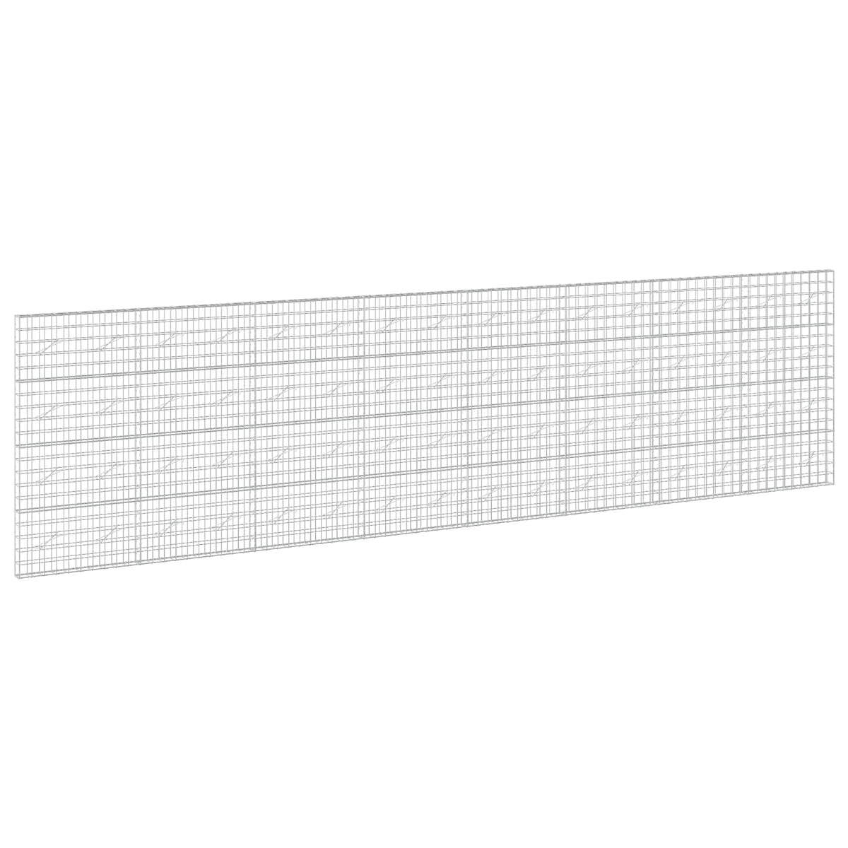 vidaXL Gabion z drutem 5 mm i siatką 10x10 cm 800x10x200 cm