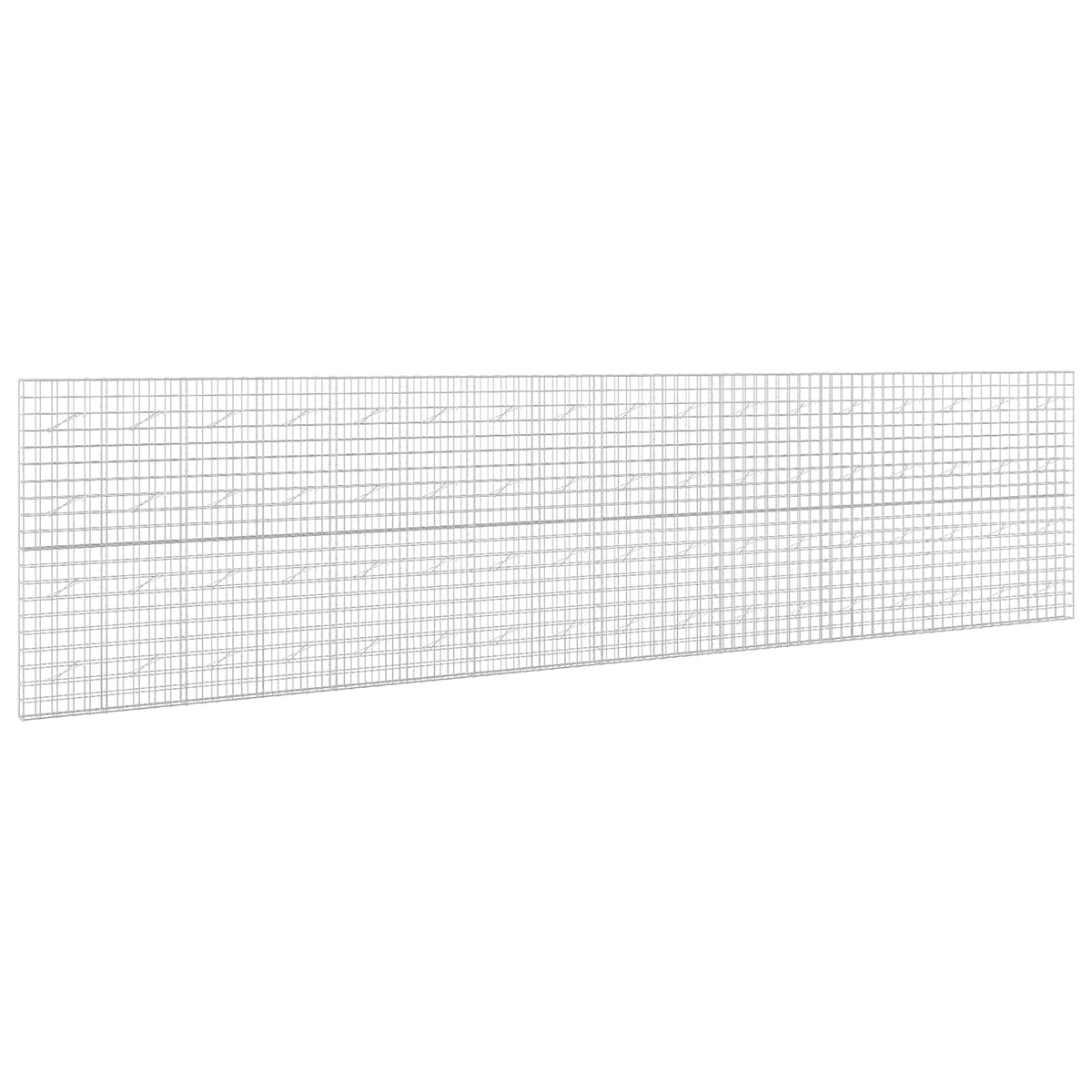vidaXL Gabion z drutem 5 mm i siatką 10x10 cm 850x10x200 cm