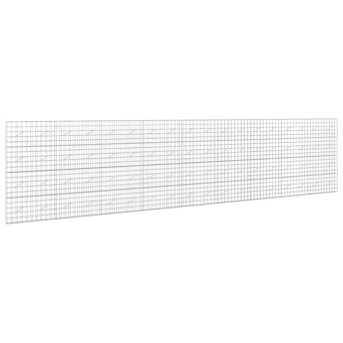 vidaXL Gabion z drutem 5 mm i siatką 10x10 cm 900x10x200 cm