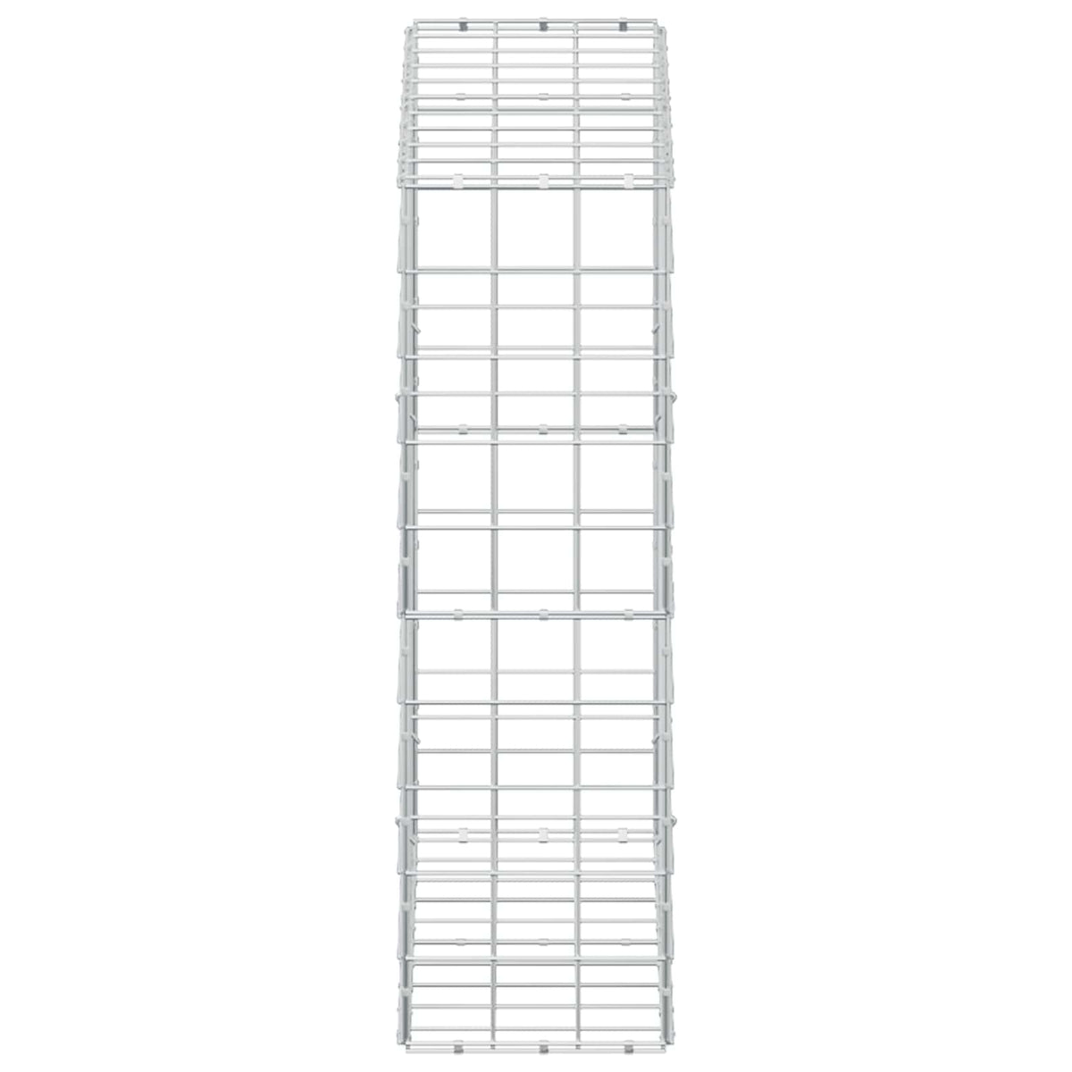 vidaXL Gabion z drutem 5 mm i siatką 10x10 cm 100x30x100 cm
