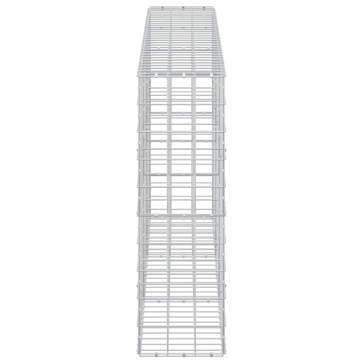vidaXL Gabion z drutem 5 mm i siatką 10x10 cm 300x30x100 cm
