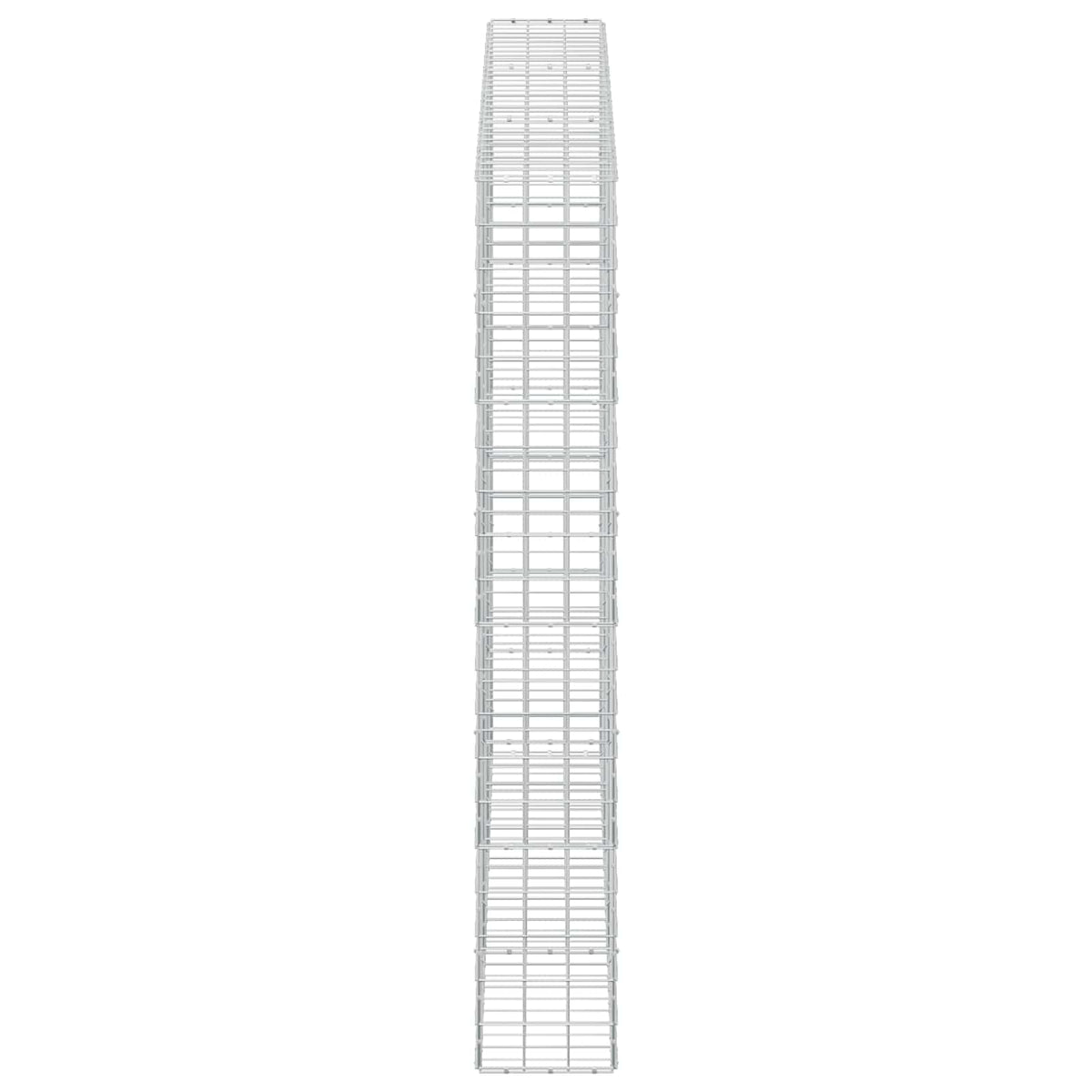 vidaXL Gabion z drutem 5 mm i siatką 10x10 cm 300x30x200 cm