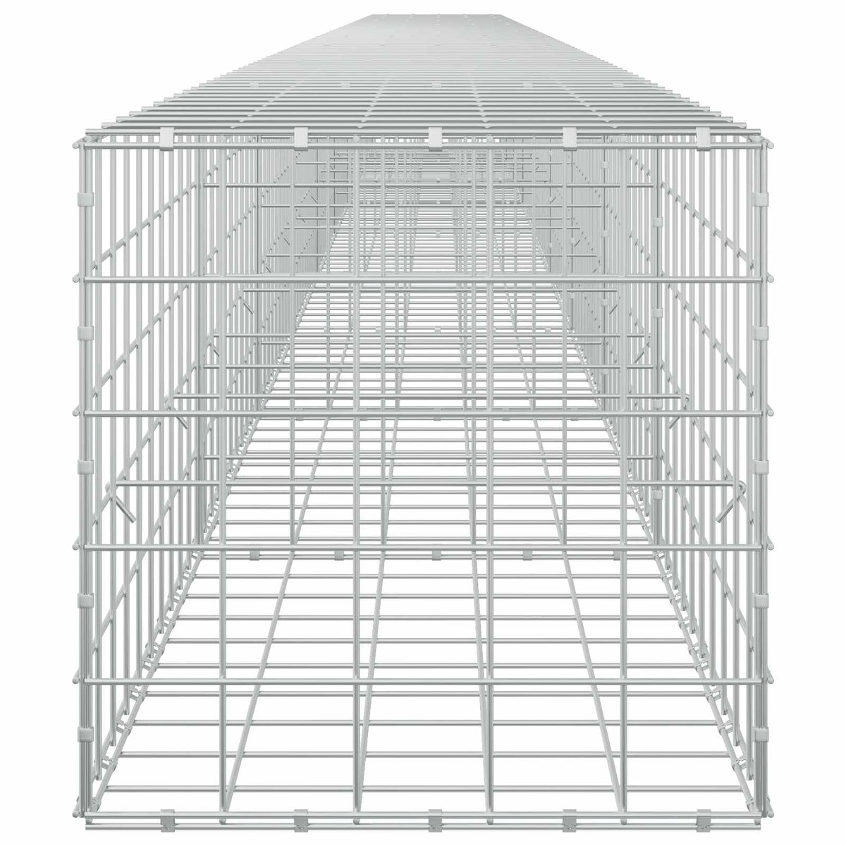 vidaXL Gabion z drutem 5 mm i siatką 10x10 cm 900x50x50 cm