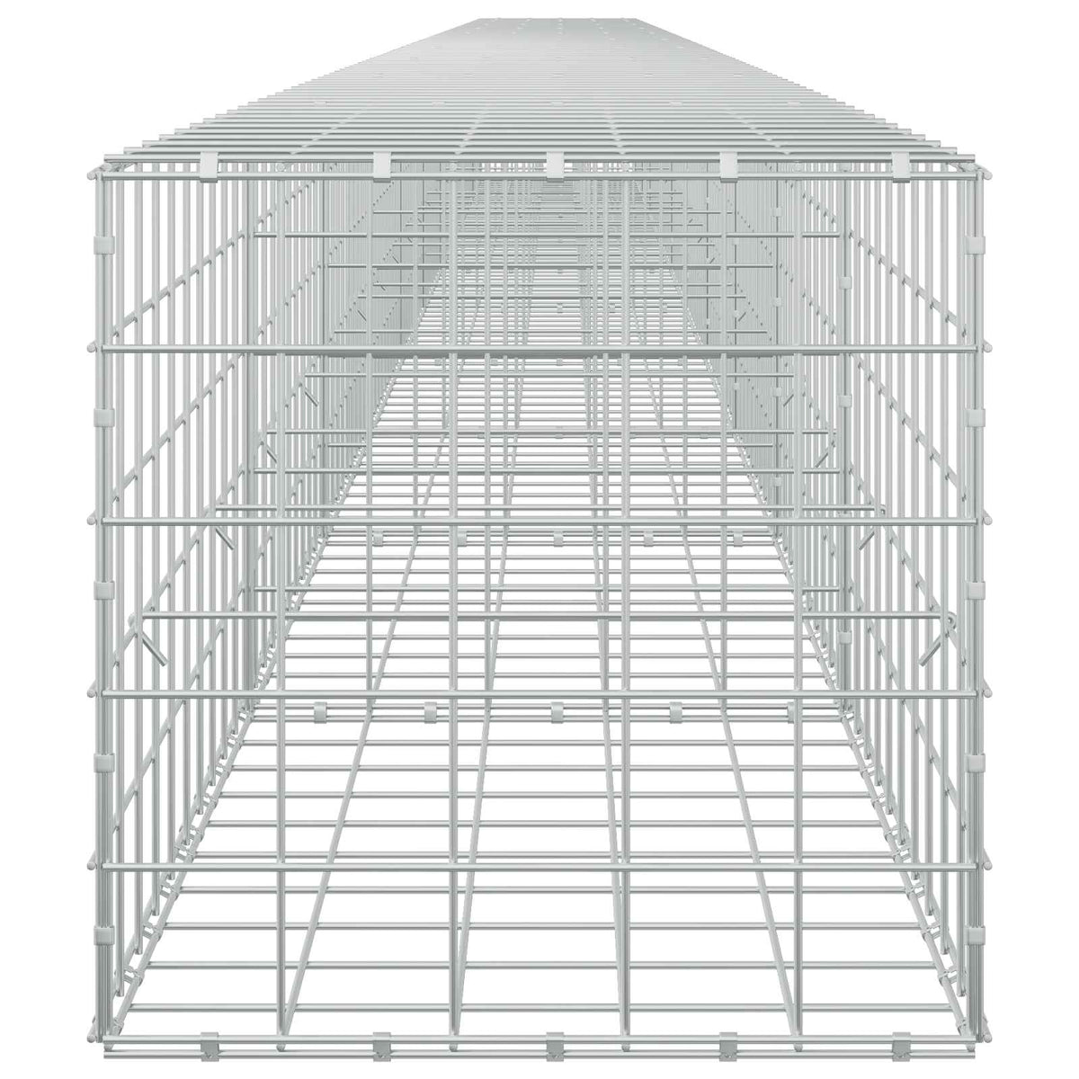 vidaXL Gabion z drutem 5 mm i siatką 10x10 cm 1000x50x50 cm