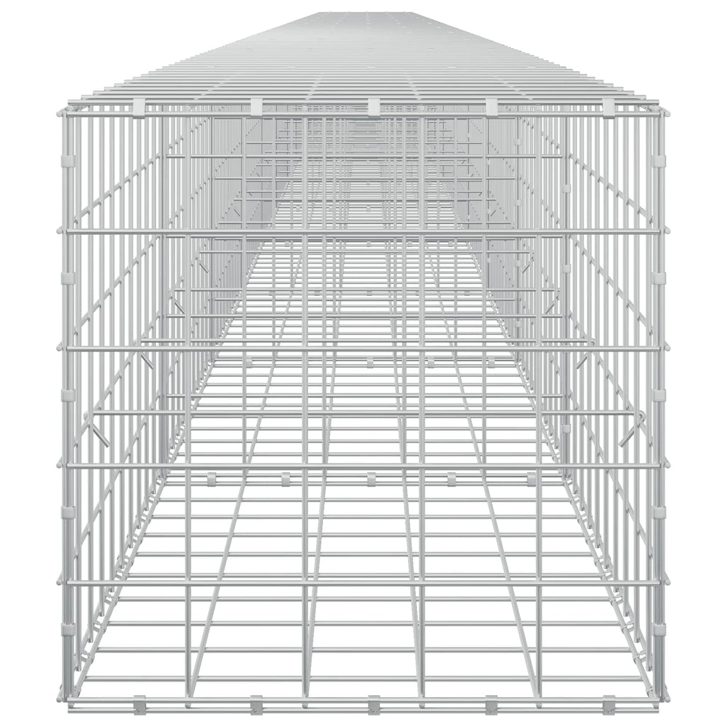 vidaXL Gabion z drutem 5 mm i siatką 10x10 cm 1150x50x50 cm