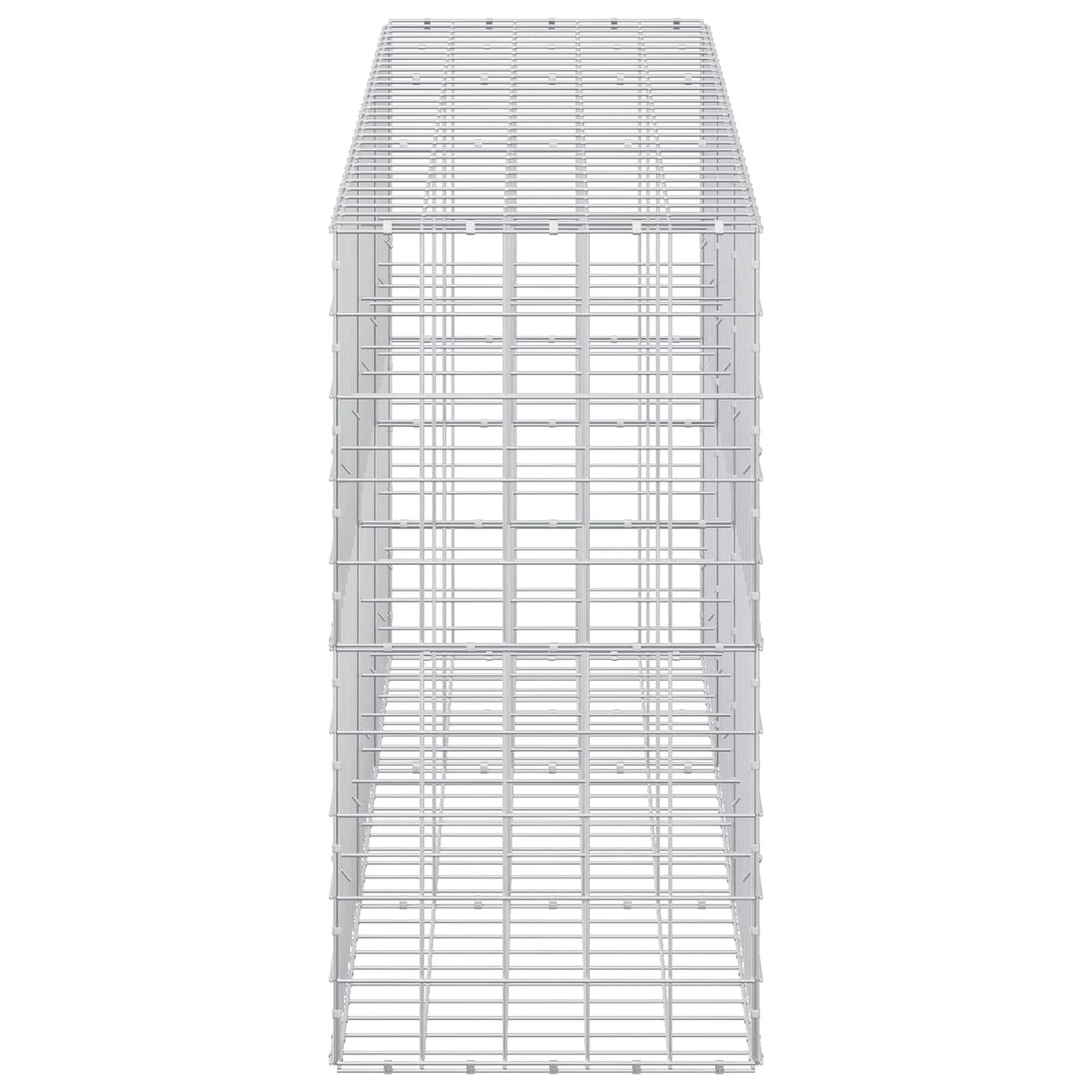 vidaXL Gabion z drutem 5 mm i siatką 10x10 cm 300x50x100 cm