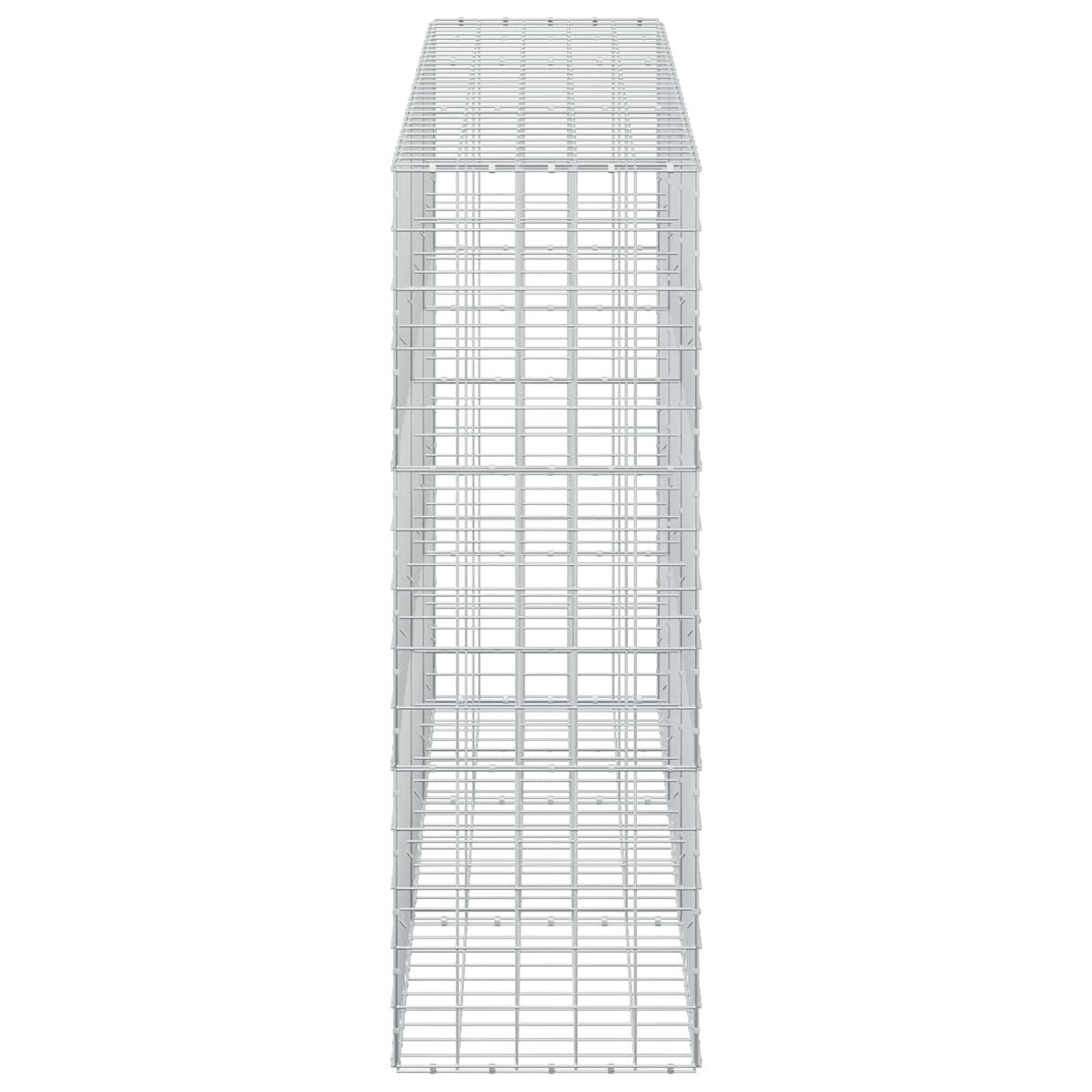 vidaXL Gabion z drutem 5 mm i siatką 10x10 cm 300x50x150 cm