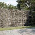 vidaXL Gabion z drutem 5 mm i siatką 10x10 cm 200x50x200 cm
