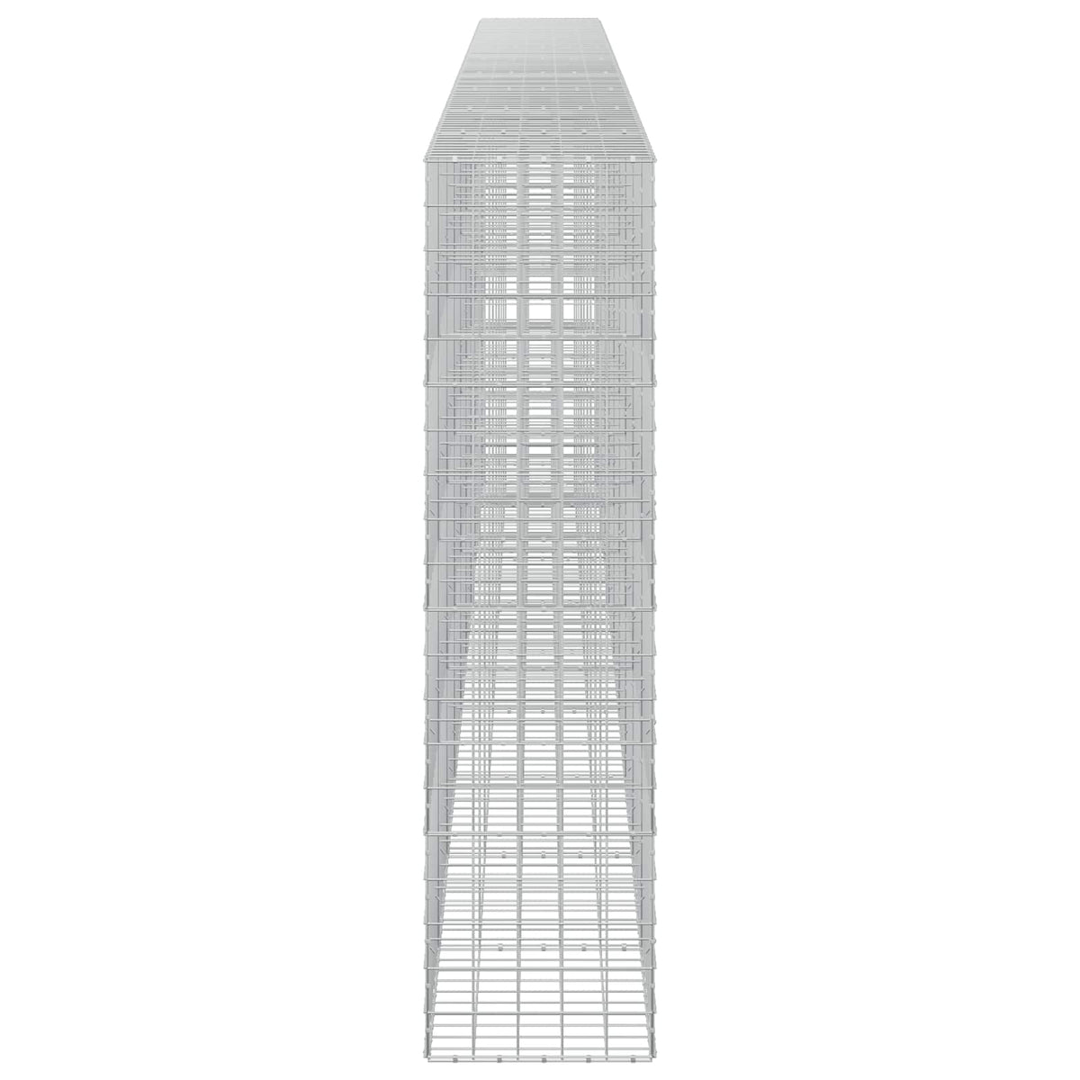 vidaXL Gabion z drutem 5 mm i siatką 10x10 cm 900x50x200 cm