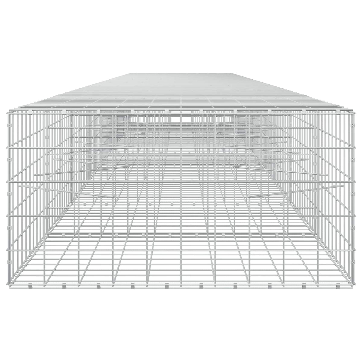 vidaXL Gabion z drutem 5 mm i siatką 10x10 cm 850x100x50 cm