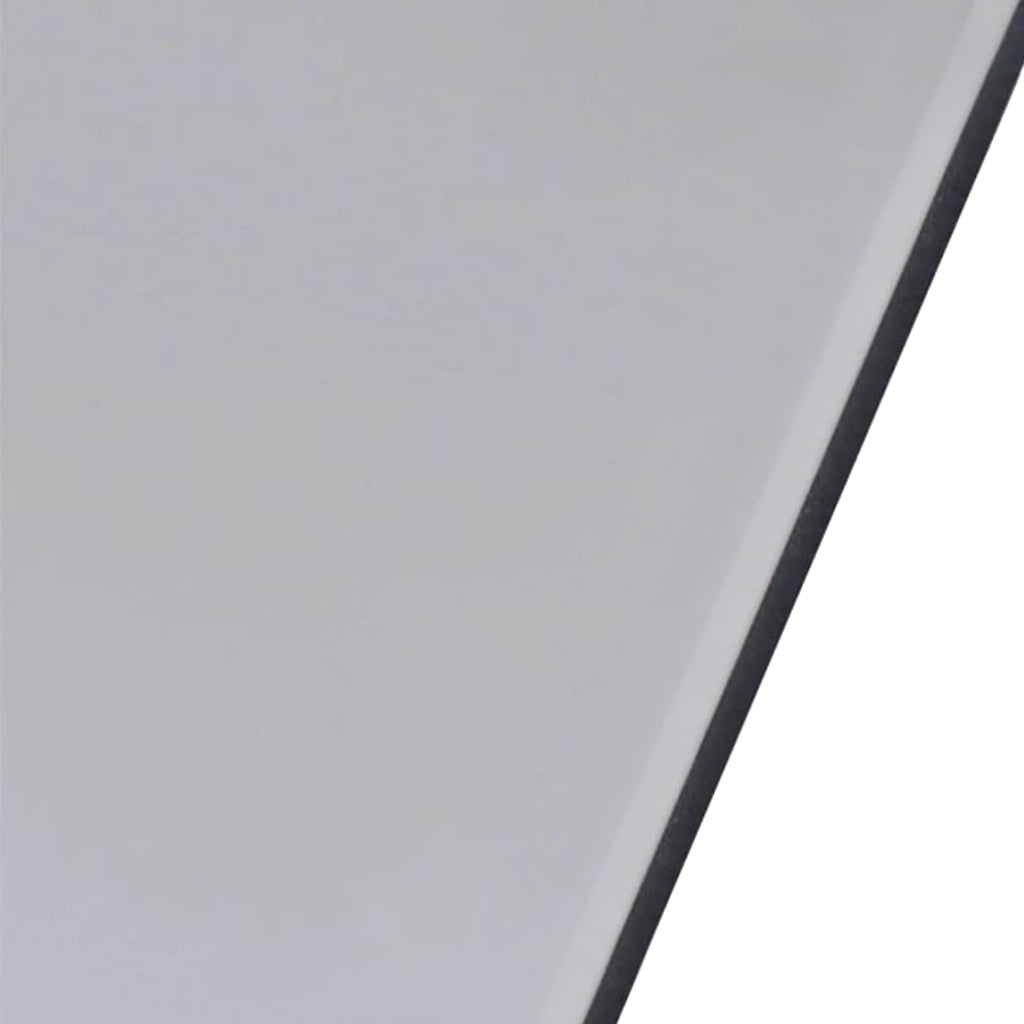 vidaXL Lustra 8 szt. srebrny 20,5 x 20,5 x 0,4 cm