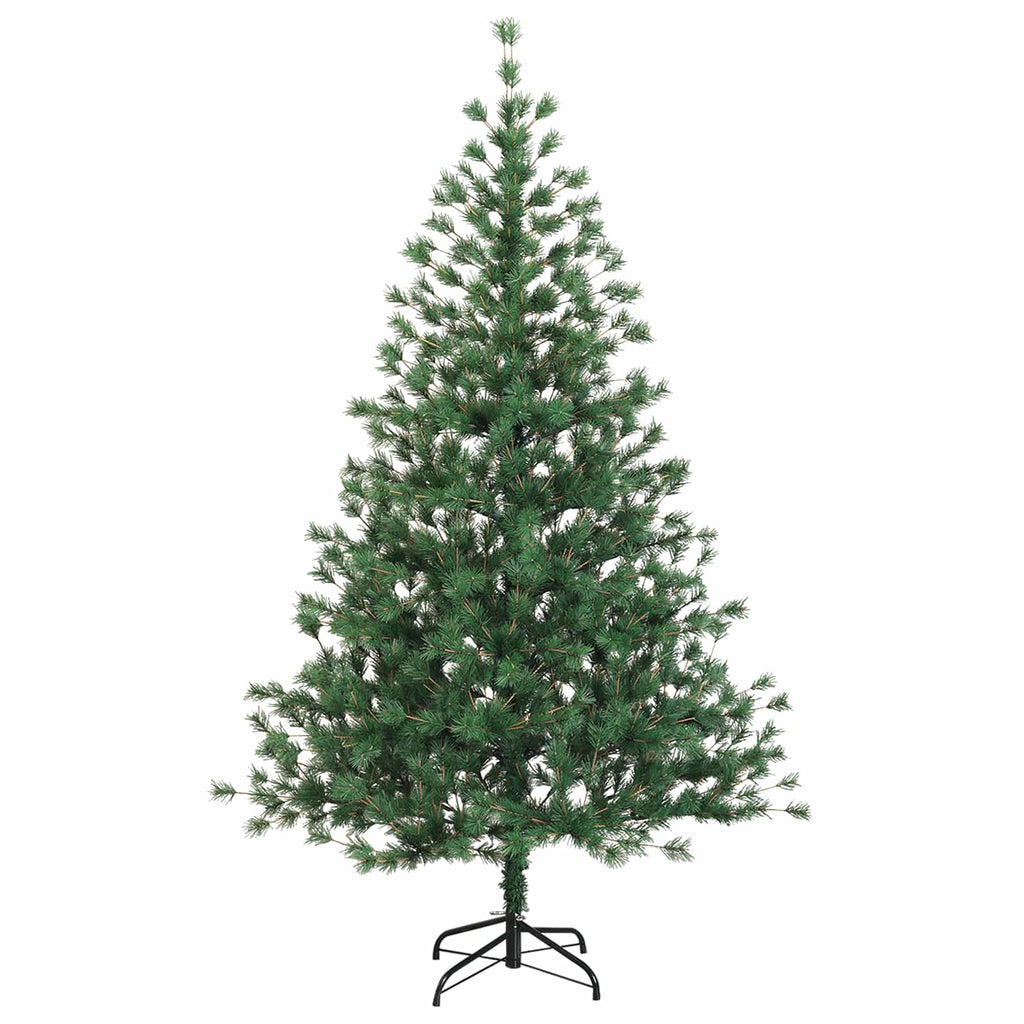 vidaXL Sztuczna choinka z zawiasami 150 cm 150 LED Ciepła biel
