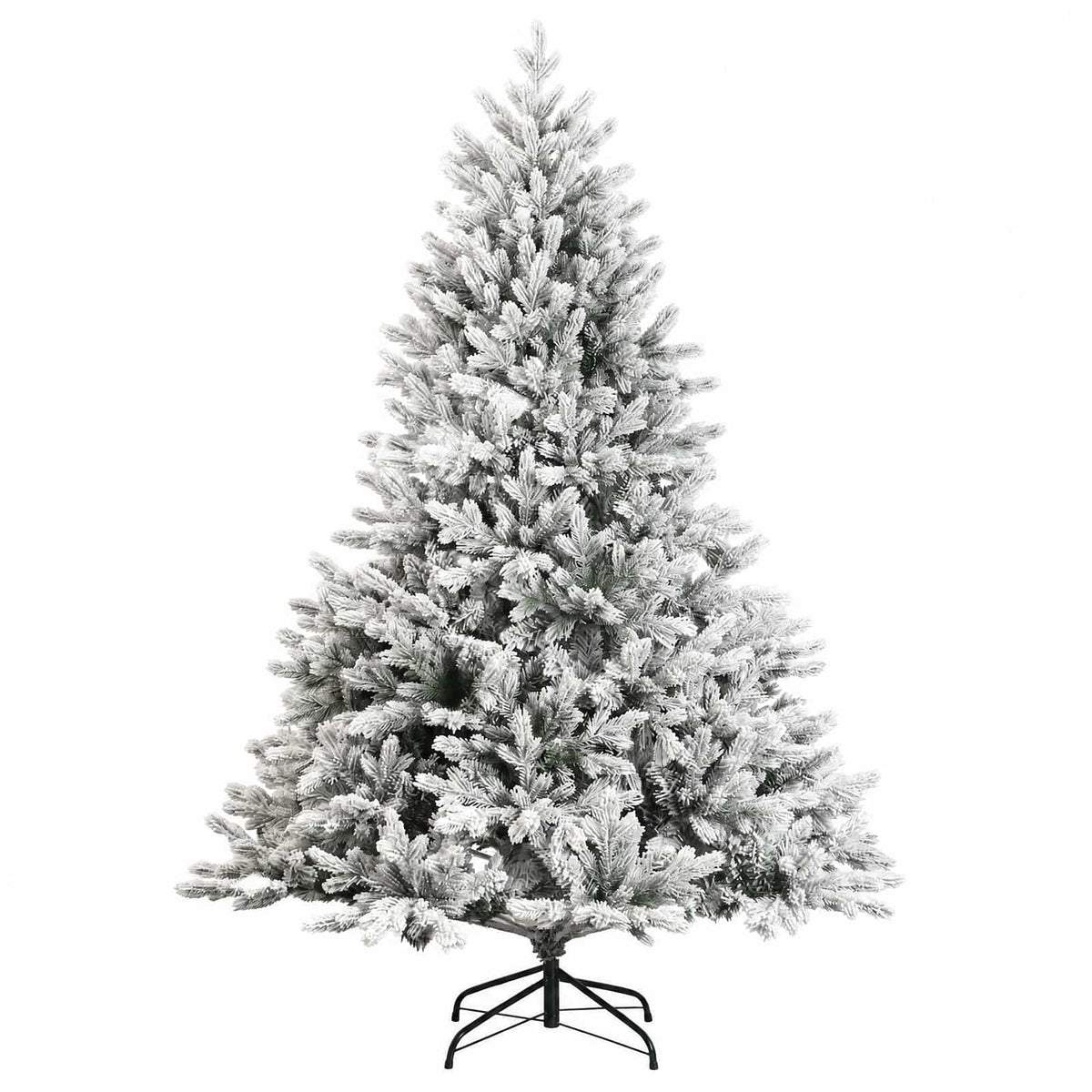 vidaXL Sztuczna choinka z zawiasami 120 cm 150 LED Ciepła biel