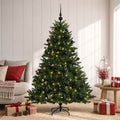 vidaXL Sztuczna choinka z bombką 150 cm 150 LED Ciepła biel