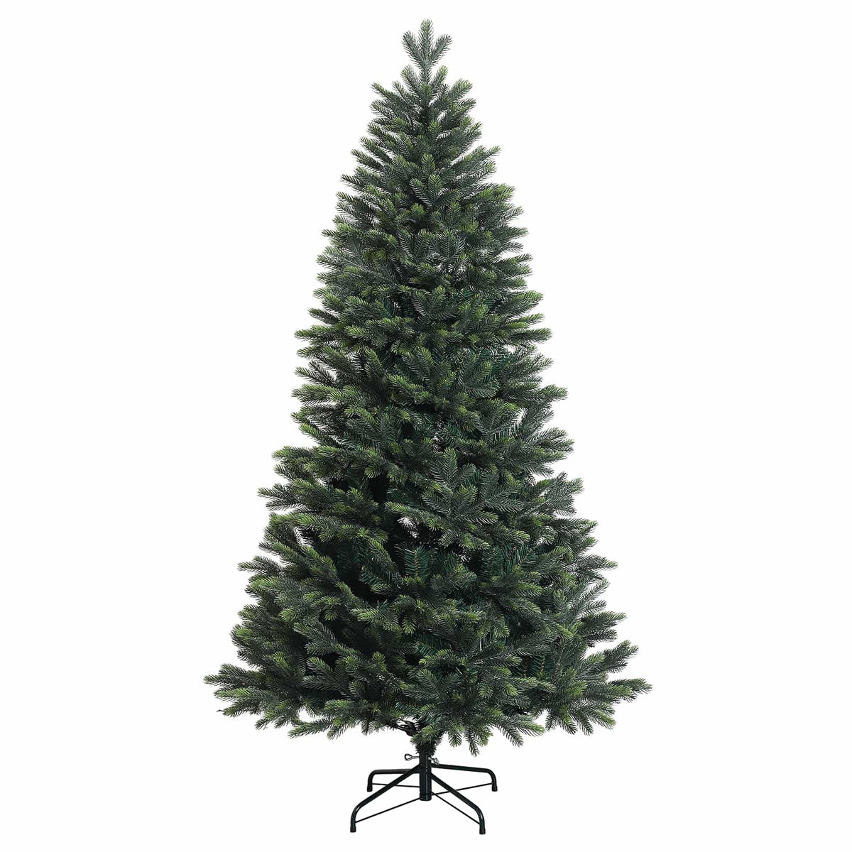 vidaXL Sztuczna choinka z bombkami 120 cm 150 LED Ciepła biel