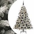 vidaXL Sztuczna choinka z bombką 240 cm 300 LED Ciepła biel