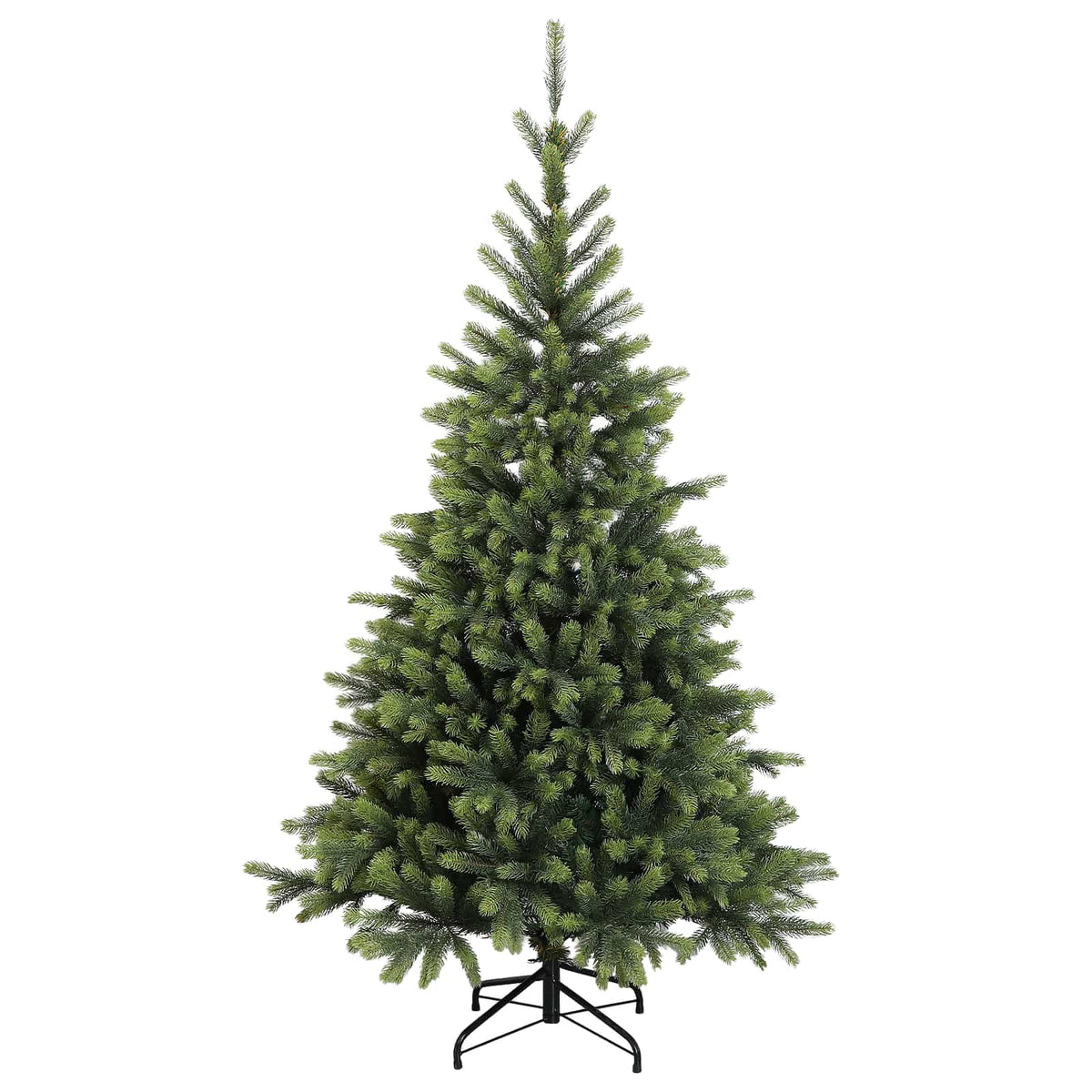 vidaXL Sztuczna choinka z bombką 240 cm 300 LED Ciepła biel