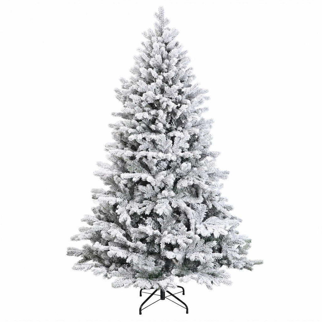vidaXL Sztuczna choinka z bombkami 180 cm 300 LED Ciepła biel